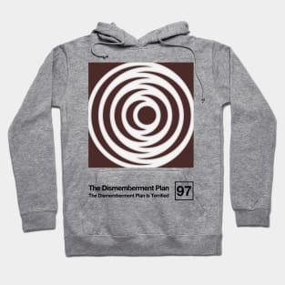 The Dismemberment Plan / Minimalist Style Graphic Artwork Design Hoodie